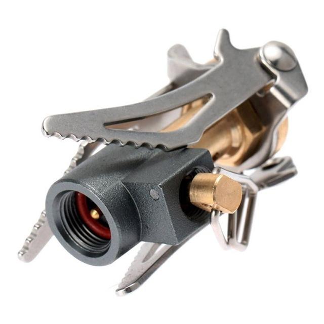 Portable Folding Mini Camping Stove Outdoor Gas Stove Survival Furnace Stove 3000W Picnic Cooking Gas