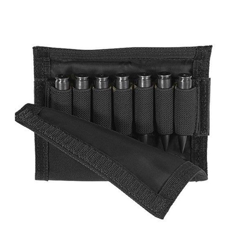 Stock Ammo Holder & Cheek Support Accessory Bag
