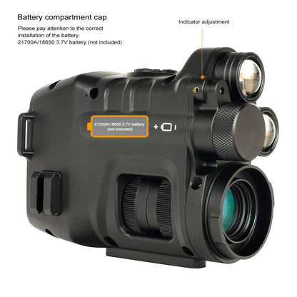 HD Photography Digital Night Vision Instrument With Zoom & Rail Mount