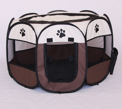 Fast folding Octagonal Pet Fence, 600D Oxford Cloth, Waterproof