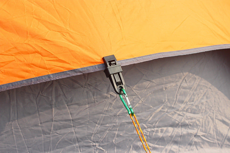 Tent, wind rope fixing clip, outdoor camping plastic clip sunshade shed, tent accessories