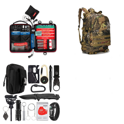 New Outdoor Camping Camping Multi-Function Tool Wild Survival Equipment Sos Self-Defense Supplies