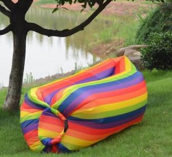 Inflatable Sofa Lazy Bag Camping Air Bed Lounger