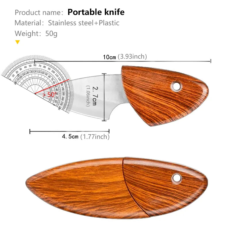 Folding Tactical Knife Wear-Resistant Outdoor Camping Hiking Knife
