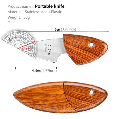 Folding Tactical Knife Wear-Resistant Outdoor Camping Hiking Knife