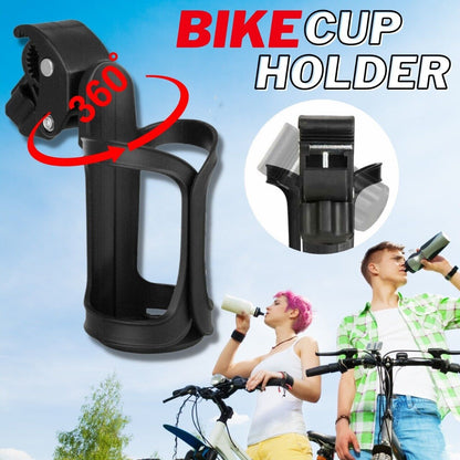 Bike Cup Holder - Cycling Beverage Water Bottle Cage Mount