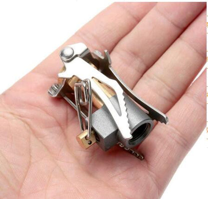 Portable Folding Mini Camping Stove Outdoor Gas Stove Survival Furnace Stove 3000W Picnic Cooking Gas