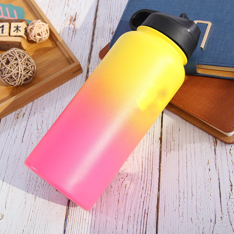 Stainless Steel Wide-mouth Outdoor Sports Vacuum Flask