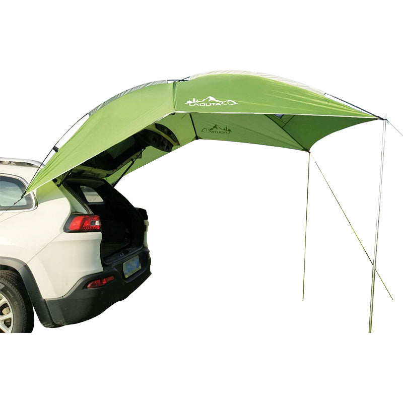 Portable rear tent