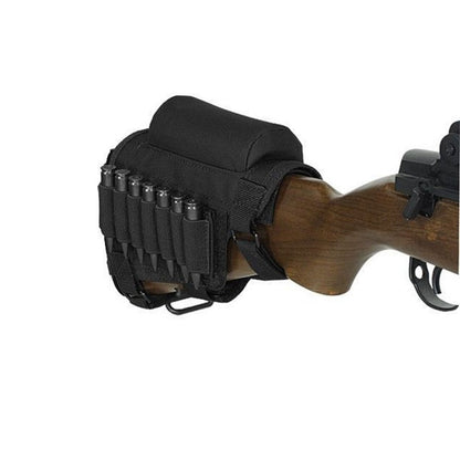 Stock Ammo Holder & Cheek Support Accessory Bag