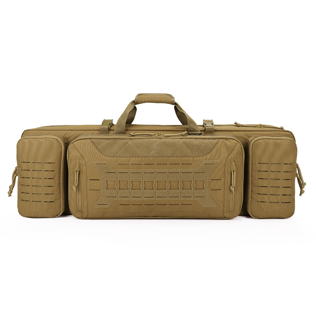 VOTAGOO Double Rifle Case Gun Bag, Safely Long-Barrel Firearm Transportation Cases  Locks, All-Weather Soft Tactical Range Bag For Shotgun Spacious Heavy Duty