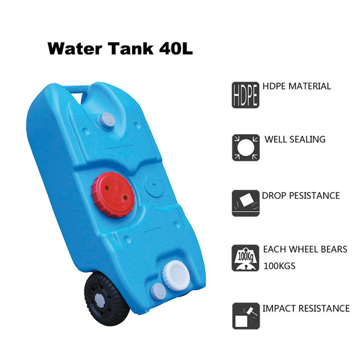 Camping Outdoor RV Modified Large-Capacity Water Tank