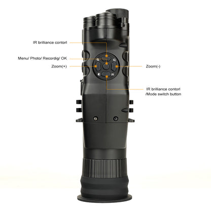 HD Photography Digital Night Vision Instrument With Zoom & Rail Mount