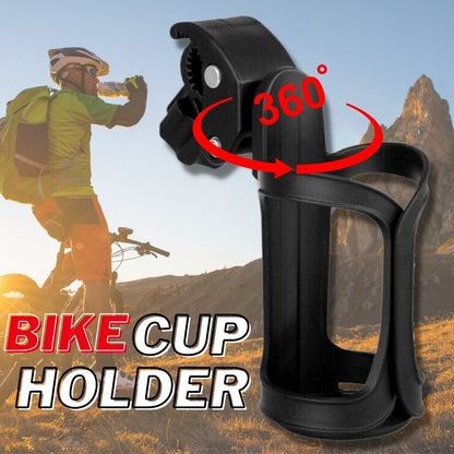 Bike Cup Holder - Cycling Beverage Water Bottle Cage Mount