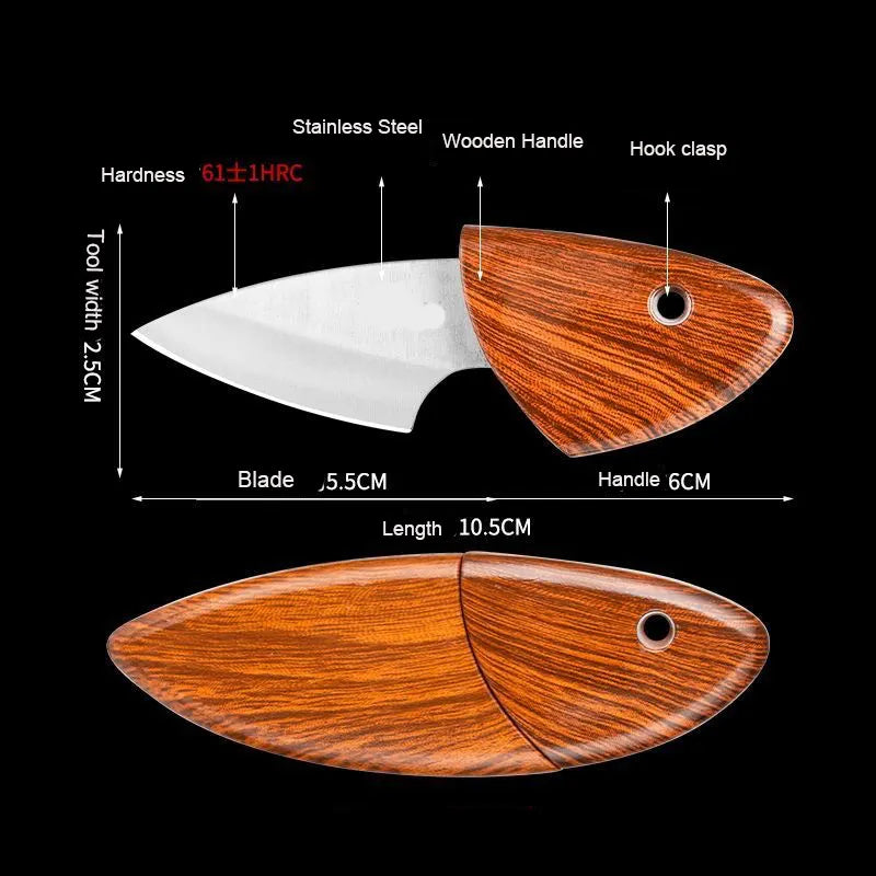 Folding Tactical Knife Wear-Resistant Outdoor Camping Hiking Knife